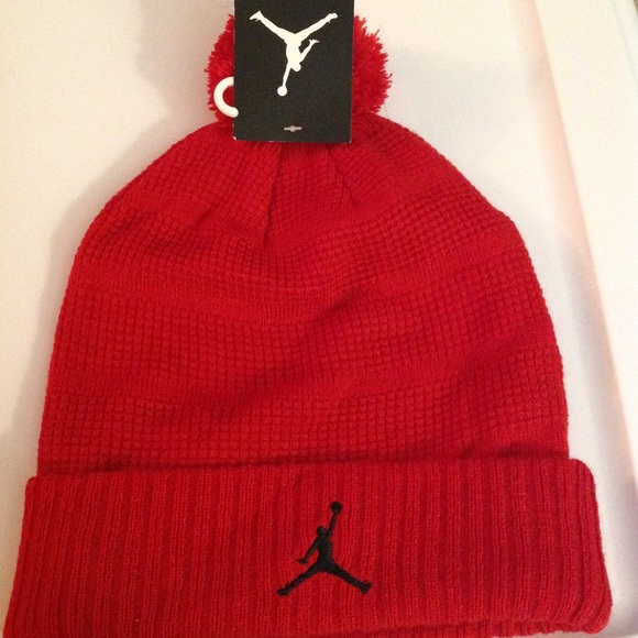 jordan beanie red